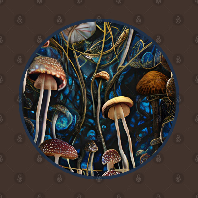 Forest Mushrooms by Kat Heitzman