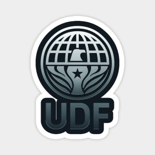 United Defense Force (UDF) - silver Magnet