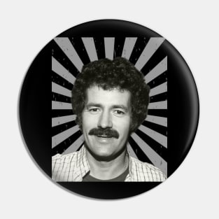 Retro Trebek Pin