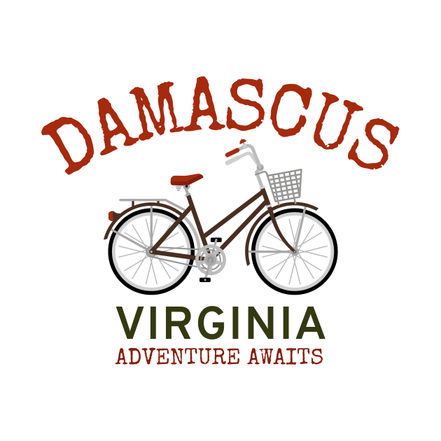 Damascus, Virginia by Mountain Morning Graphics