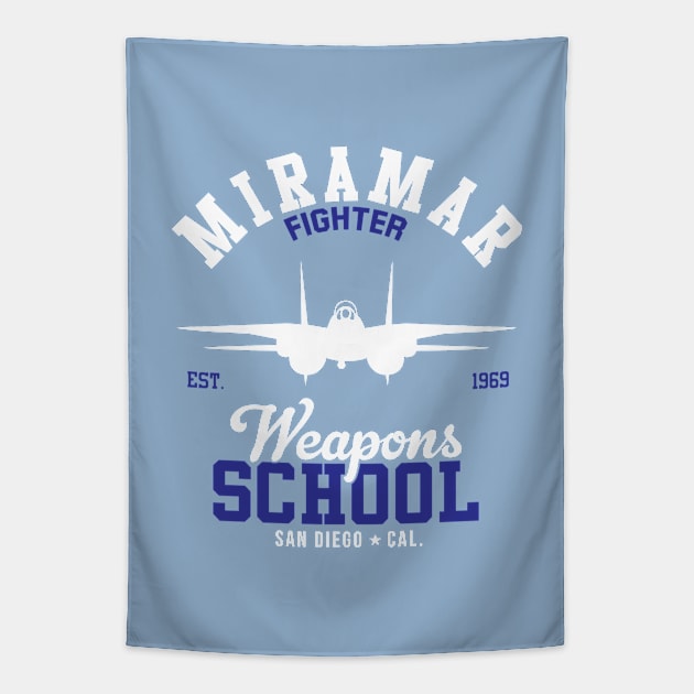 Top Gun Miramar Weapons School Tapestry by Rebus28