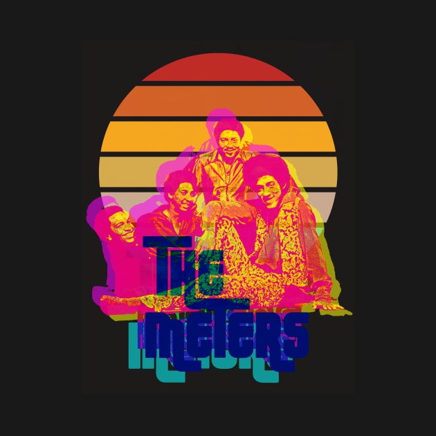 The Meters funk band by HAPPY TRIP PRESS