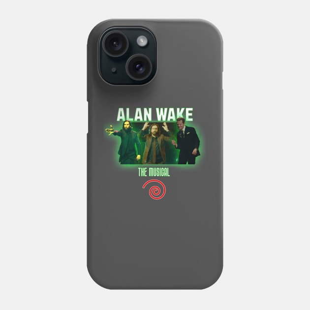 Alan Wake 2 : The musical inspired Design Phone Case by Dark Mark Designs