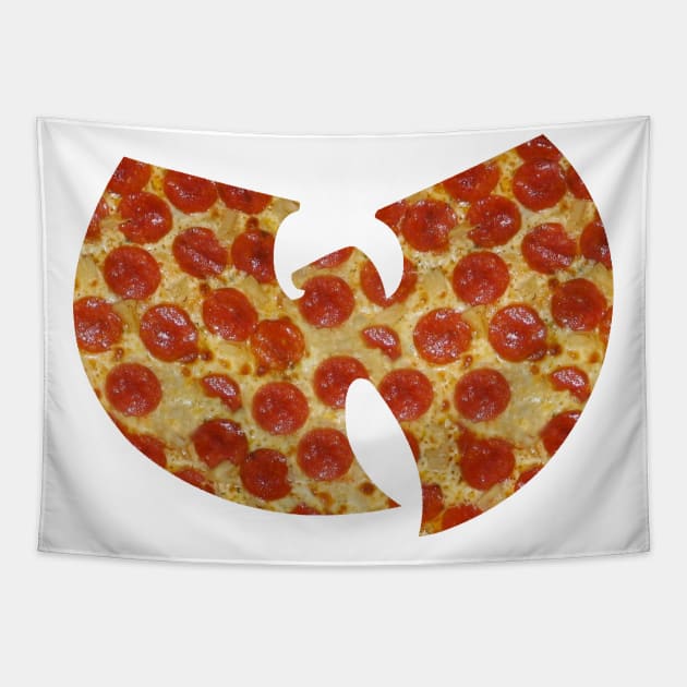 W-Pizza Tapestry by Nick Quintero