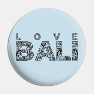 LOVE BALI Pin