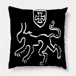 coat of arms - heavy metal Pillow