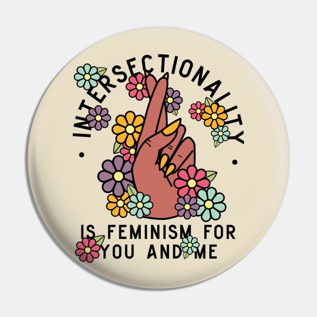 Intersectionality Feminism Pin by Perpetual Brunch
