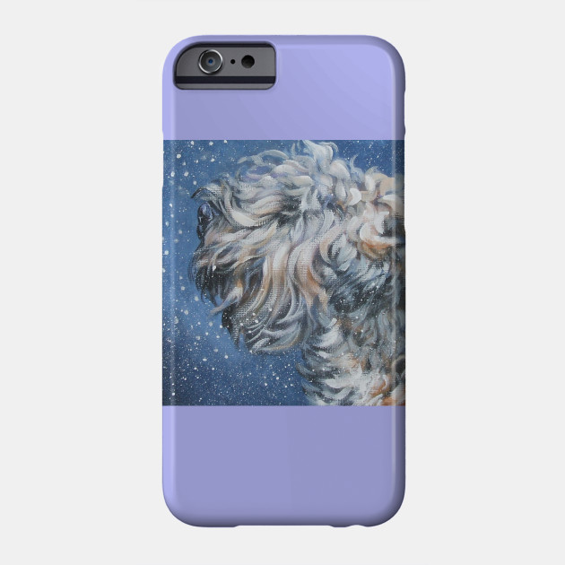 Soft Coated Wheaten Terrier Fine Art Painting Wheaten Terrier Phone Case Teepublic Au