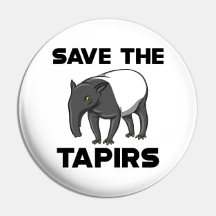 Tapir - Save the tapirs Pin