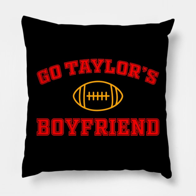 Go Taylor's Boyfriend Taylor And Travis Pillow by TrikoCraft