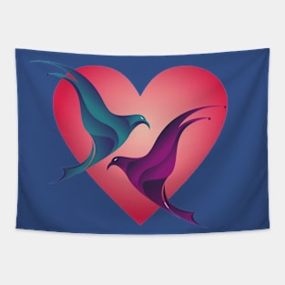 Love Birds Tapestry