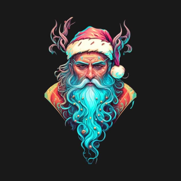 Vibrant Santa Claus by Word and Saying