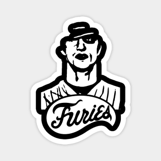 Baseball Furies WHITE Magnet