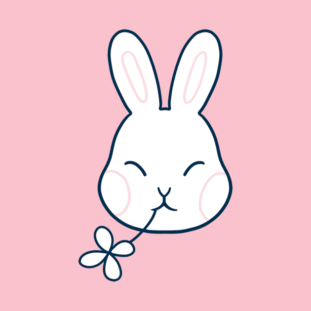 Lucky Bunny Emblem by Haley Manchon