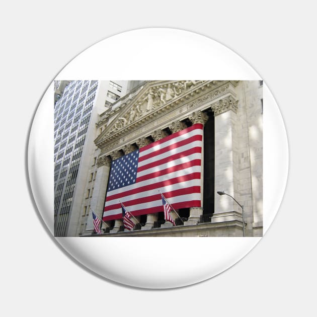 New York Stock Exchange Pin by Design A Studios