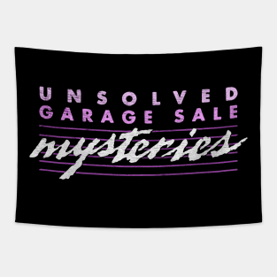 Garage sale Mysteries Tapestry