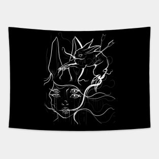 Rabbit Killer Tapestry