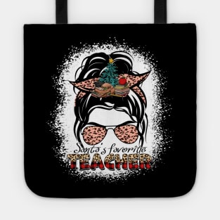 Santas Favorite Teacher Tote