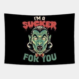 Funny Dracula // I'm a Sucker for You Tapestry