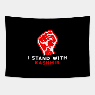 I Stand With Kashmir - Show Your Sympathy And Solidarity Tapestry