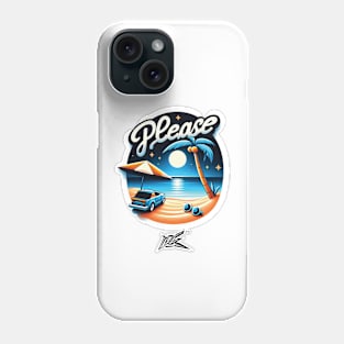 beach tshirt Phone Case