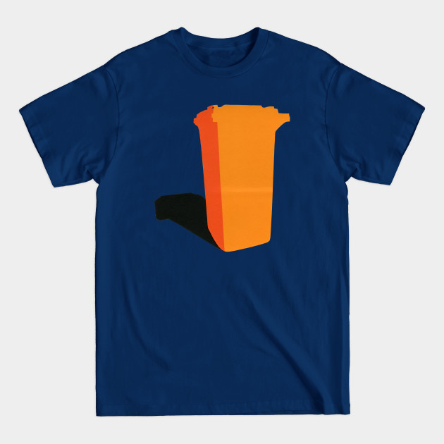 Discover Orange Garbage Bin - Garbage - T-Shirt