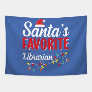 Santa's Favorite Librarian | Christmas Idea 2022 Tapestry