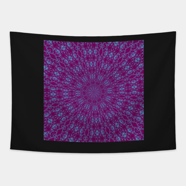 Psychedelic Dreams Amazing Patterns in Wonderland Tapestry by PlanetMonkey