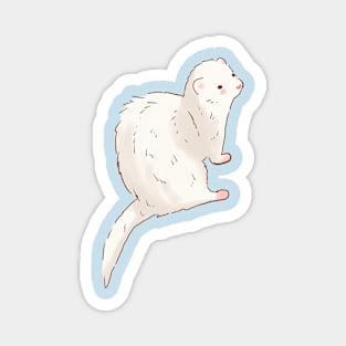 Ferret illustration Magnet