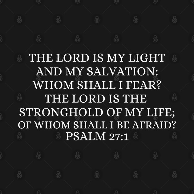 Psalm 27:1 Bible Verse by Arts-lf