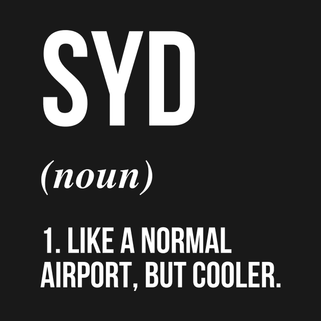 SYD Airport Defined by Buster Piper