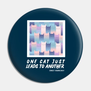 One cat just leads to another. Pin