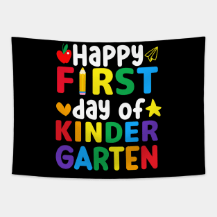 Happy first day of kinder garten Tapestry