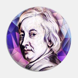 John Dryden Pink Portrait | John Dryden Artwork 8 Pin