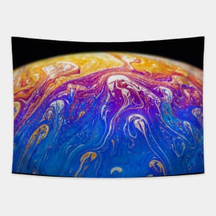 Soap Bubble Close Up Tapestry