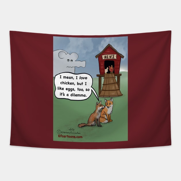 Dilemma Tapestry by Enormously Funny Cartoons