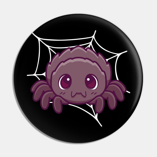 Cute Spider Pin by Pearsville