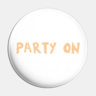 party on Pin