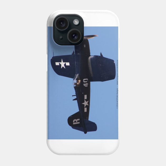 Corsair flyby Phone Case by acefox1