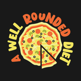 Pizza Round diet Gift T-Shirt
