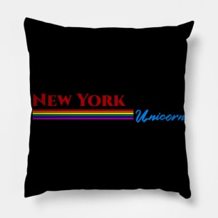 New York Unicorn Gift Pillow