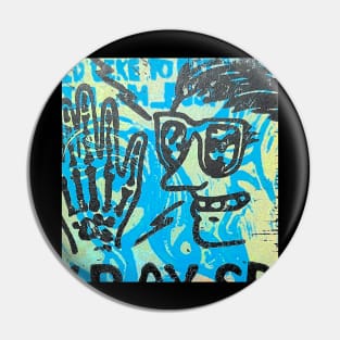 x ray spex pop art warhol lichtenstein hockney style art theft junk Pin