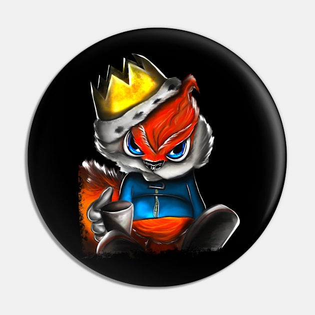 Conkers Bad Fur Day Pin by aldomarano