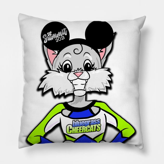 C.C.'s going to SUMMIT! Pillow by bluegrasscheercats