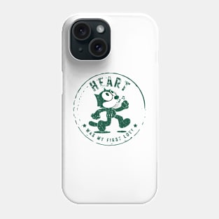 heart was my first love Phone Case