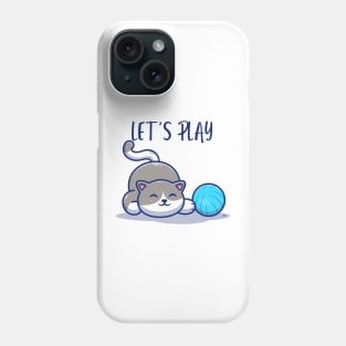 LET'S PLAY KITTY CAT OWNER Phone Case