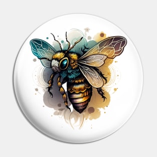 Bee tattoo Pin