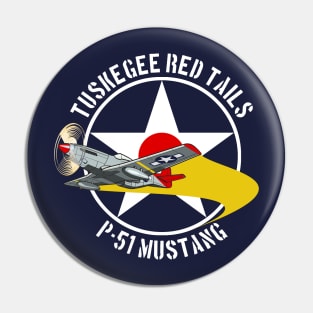 Tuskegee Red Tails Pin