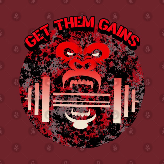 Get Them Gains Graphic by CTJFDesigns