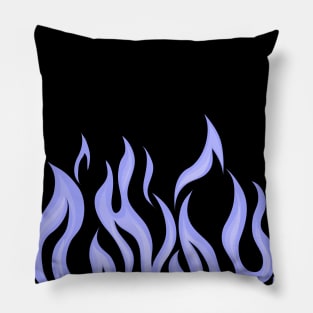 Just Purple Fire Pillow